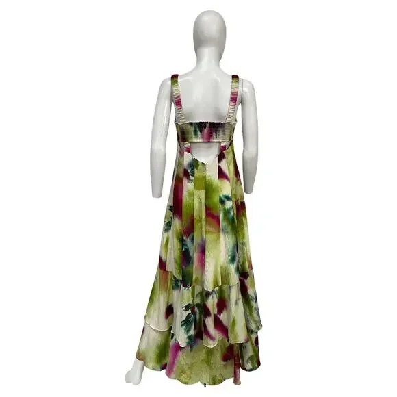 green emerald velvet dress Dress Casual Maxi By Anthropologie In Green, Size: Xl  Clothes Mentor  Sylvania OH #127